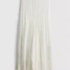 Cotton blend lace maxi skirt Cotton blend lace maxi skirt