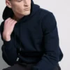 Cotton-blend pullover hoodie Cotton-blend pullover hoodie