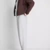 Cotton-blend skinny joggers