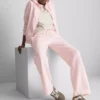 Cotton-blend straight-leg joggers
