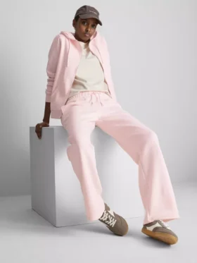 Cotton-blend straight-leg joggers Cotton-blend straight-leg joggers