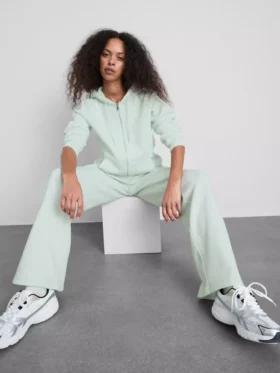 Cotton-blend straight-leg joggers Cotton-blend straight-leg joggers