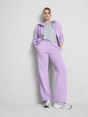 Cotton-blend straight-leg joggers Cotton-blend straight-leg joggers
