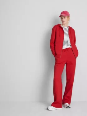 Cotton-blend straight-leg joggers Cotton-blend straight-leg joggers