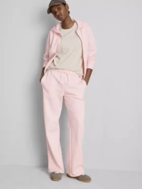 Cotton-blend straight-leg joggers Cotton-blend straight-leg joggers
