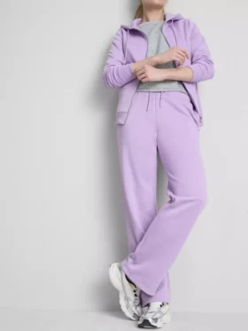 Cotton-blend straight-leg joggers Cotton-blend straight-leg joggers
