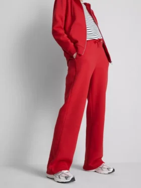 Cotton-blend straight-leg joggers Cotton-blend straight-leg joggers