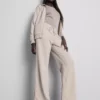 Cotton-blend straight-leg joggers Cotton-blend straight-leg joggers