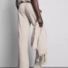 Cotton-blend straight-leg joggers Cotton-blend straight-leg joggers