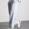 Cotton-blend wide-leg athletics joggers Cotton-blend wide-leg athletics joggers