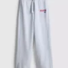 Cotton-blend wide-leg athletics joggers Cotton-blend wide-leg athletics joggers
