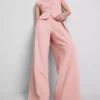 Cotton blend wide leg sweatpants Cotton blend wide leg sweatpants