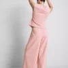 Cotton blend wide leg sweatpants Cotton blend wide leg sweatpants