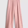 Cotton blend wide leg sweatpants Cotton blend wide leg sweatpants