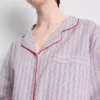 Cotton breakfast in bed pajama shirt Cotton breakfast in bed pajama shirt