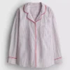 Cotton breakfast in bed pajama shirt Cotton breakfast in bed pajama shirt