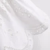 Cotton broderie tie front top Cotton broderie tie front top