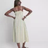 Cotton button through midi dress Cotton button through midi dress