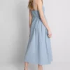 Cotton button through midi dress Cotton button through midi dress
