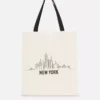 Cotton city graphic tote bag
