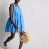 Cotton cornelli mini dress Cotton cornelli mini dress