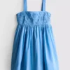 Cotton cornelli mini dress Cotton cornelli mini dress