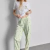 Cotton crew neck printed pajamas Cotton crew neck printed pajamas
