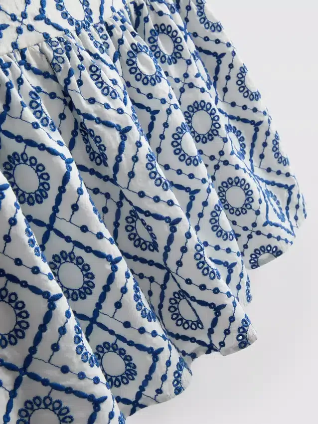 Cotton cutwork cami top Cotton cutwork cami top