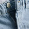 Cotton denim a-line shorts Cotton denim a-line shorts
