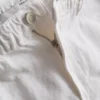 Cotton denim a-line shorts Cotton denim a-line shorts