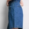 Cotton denim bermuda shorts Cotton denim bermuda shorts