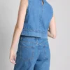 Cotton denim bermuda shorts Cotton denim bermuda shorts