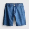 Cotton denim bermuda shorts Cotton denim bermuda shorts
