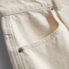 Cotton denim bermuda shorts Cotton denim bermuda shorts