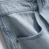 Cotton denim bermuda shorts Cotton denim bermuda shorts