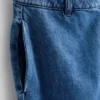 Cotton denim bermuda shorts Cotton denim bermuda shorts