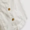 Cotton denim button down mini dress Cotton denim button down mini dress