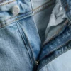 Cotton denim flared mid-rise jeans Cotton denim flared mid-rise jeans