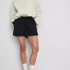 Cotton denim jogger shorts Cotton denim jogger shorts