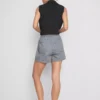 Cotton denim jogger shorts Cotton denim jogger shorts