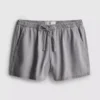 Cotton denim jogger shorts Cotton denim jogger shorts