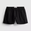 Cotton denim jogger shorts Cotton denim jogger shorts