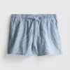 Cotton denim jogger shorts Cotton denim jogger shorts