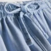 Cotton denim jogger shorts Cotton denim jogger shorts