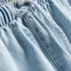 Cotton denim jogger shorts Cotton denim jogger shorts