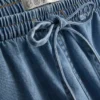 Cotton denim jogger shorts Cotton denim jogger shorts