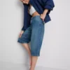 Cotton denim jorts Cotton denim jorts