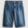 Cotton denim jorts Cotton denim jorts
