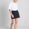 Cotton denim mini skirt Cotton denim mini skirt