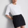 Cotton denim mini skirt Cotton denim mini skirt